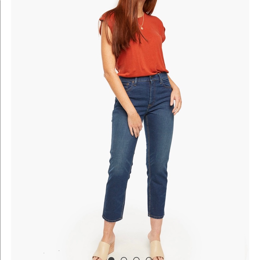 Able The Nelida High Rise Straight Jeans